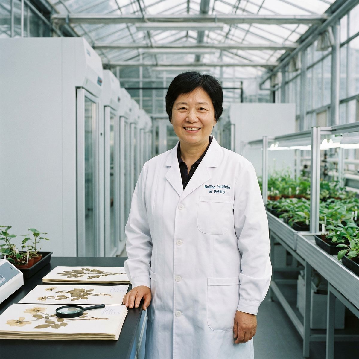 黑丝植物研究员王淑华